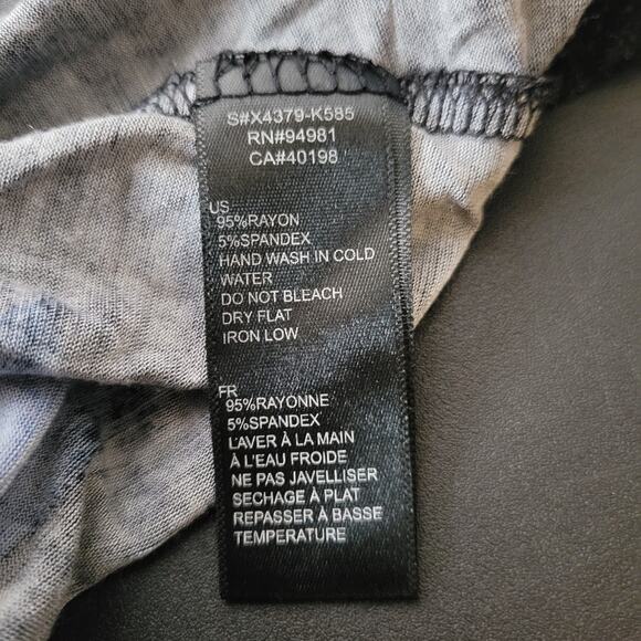 Twenty One Black Blue Floral Sleeveless Dress - Size Small - Picture 5 of 5